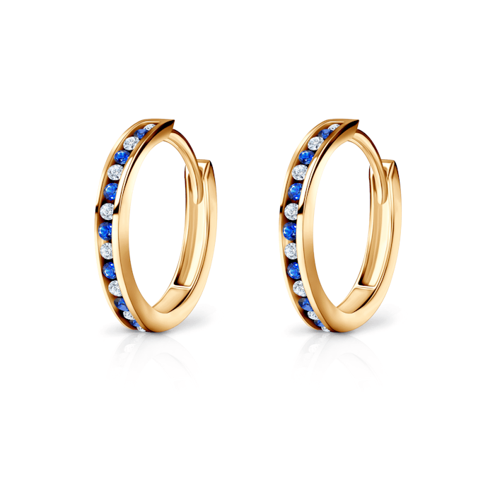 Cercei Savicki: aur, zirconiu