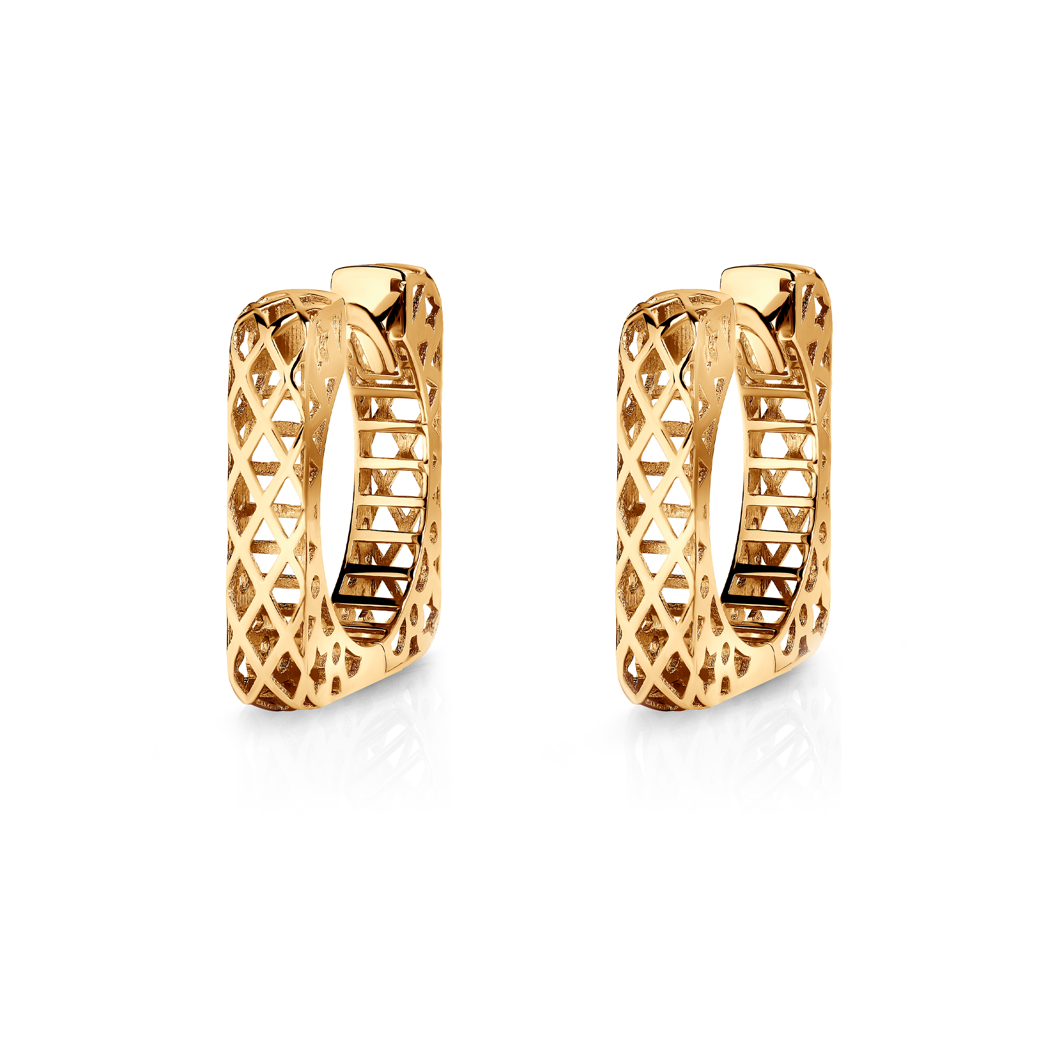 Обeци SAVICKI: жълто злато