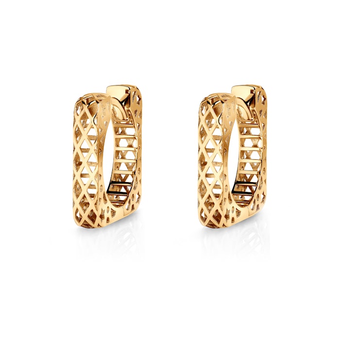 Обeци SAVICKI: жълто злато