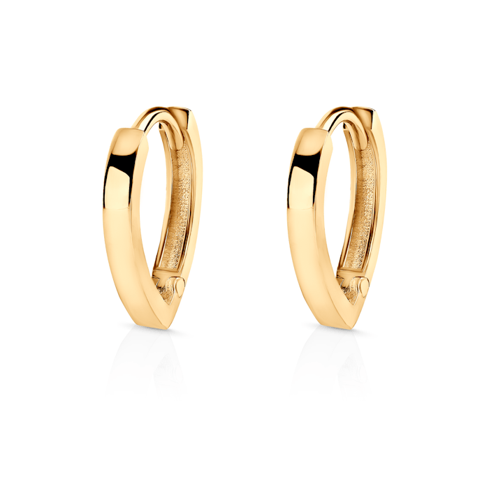 Обeци SAVICKI: жълто злато