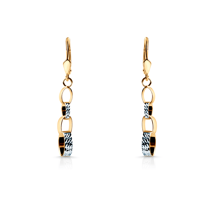 Naušnice SAVICKI: žuto zlato