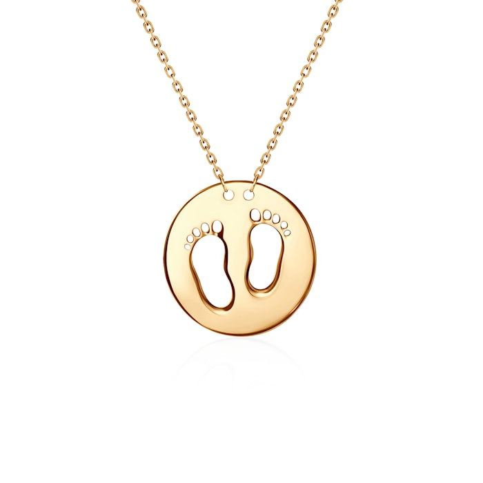 Ogrlica stopice Savicki: zlatna