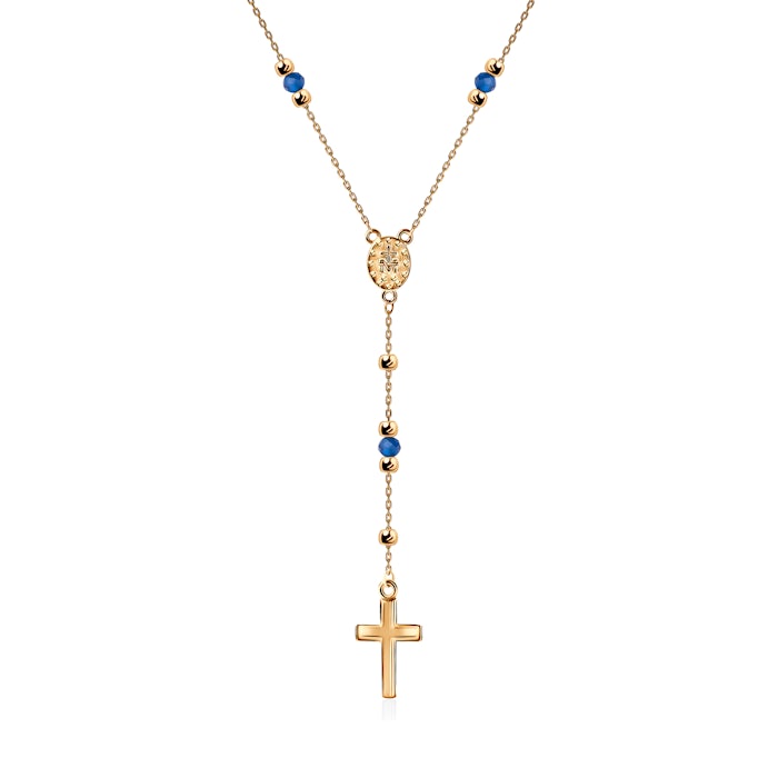 Halskette Kreuz Savicki: Gold