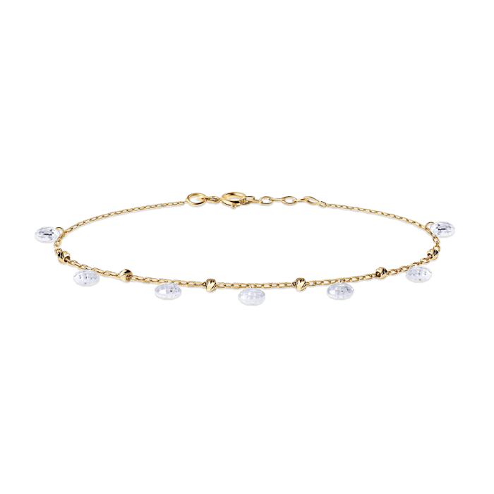 Brățară Savicki: aur, zirconiu