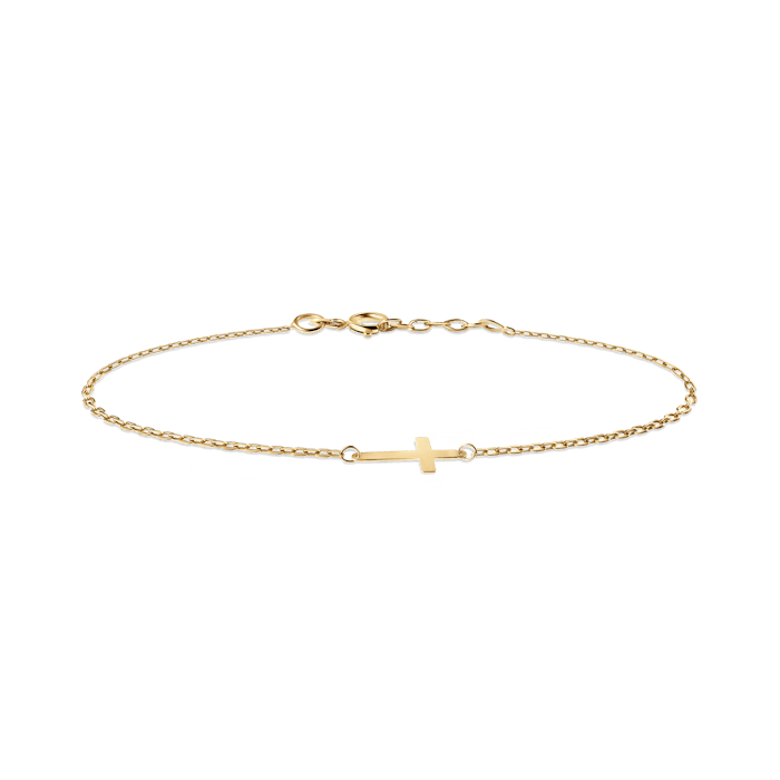 Armband Kreuz Savicki: Gold