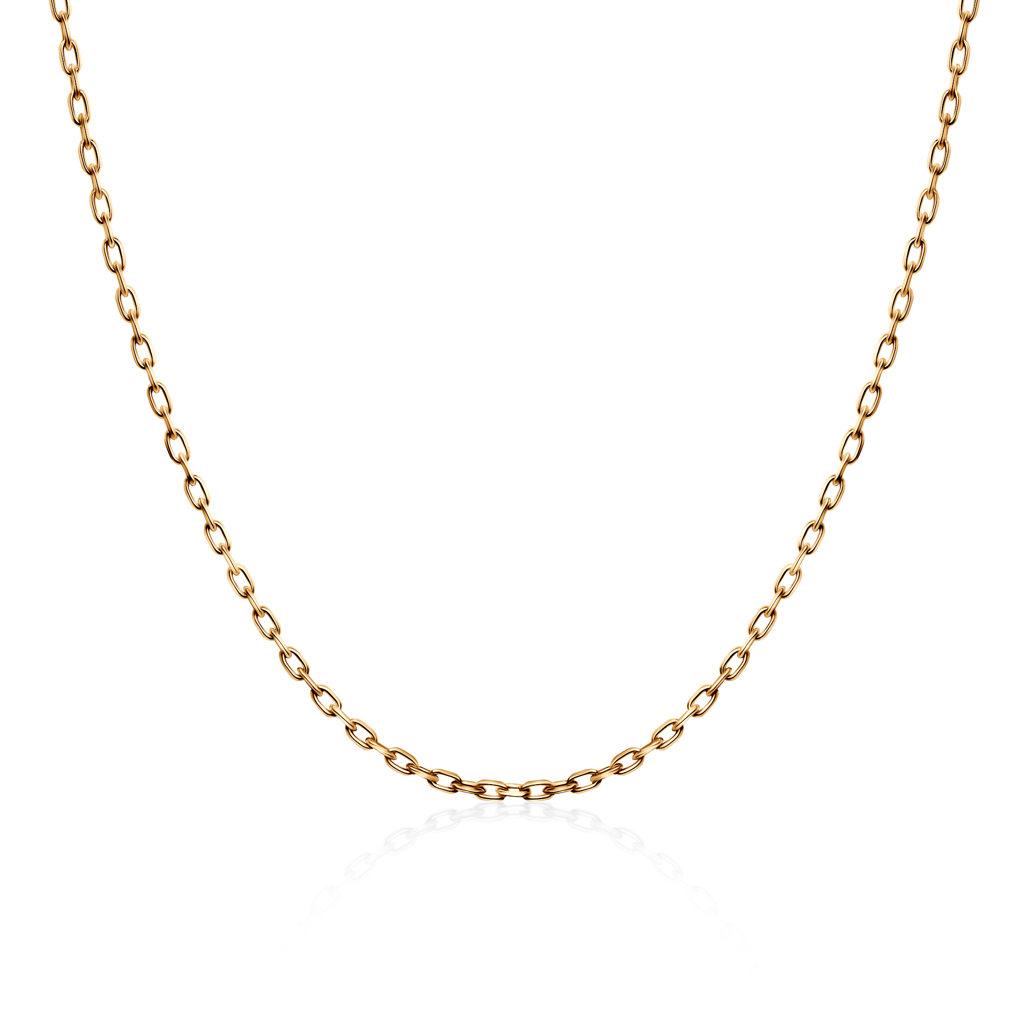 SAVICKI chain 1.2mm: 585 gold, anchor chain