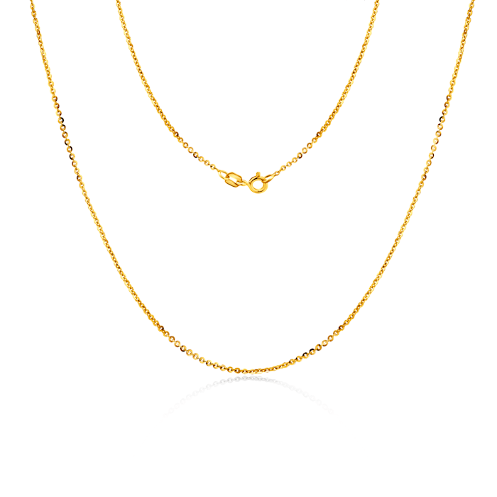 Синджирче Savicki 1,4 мм: злато проба 585, Rolo