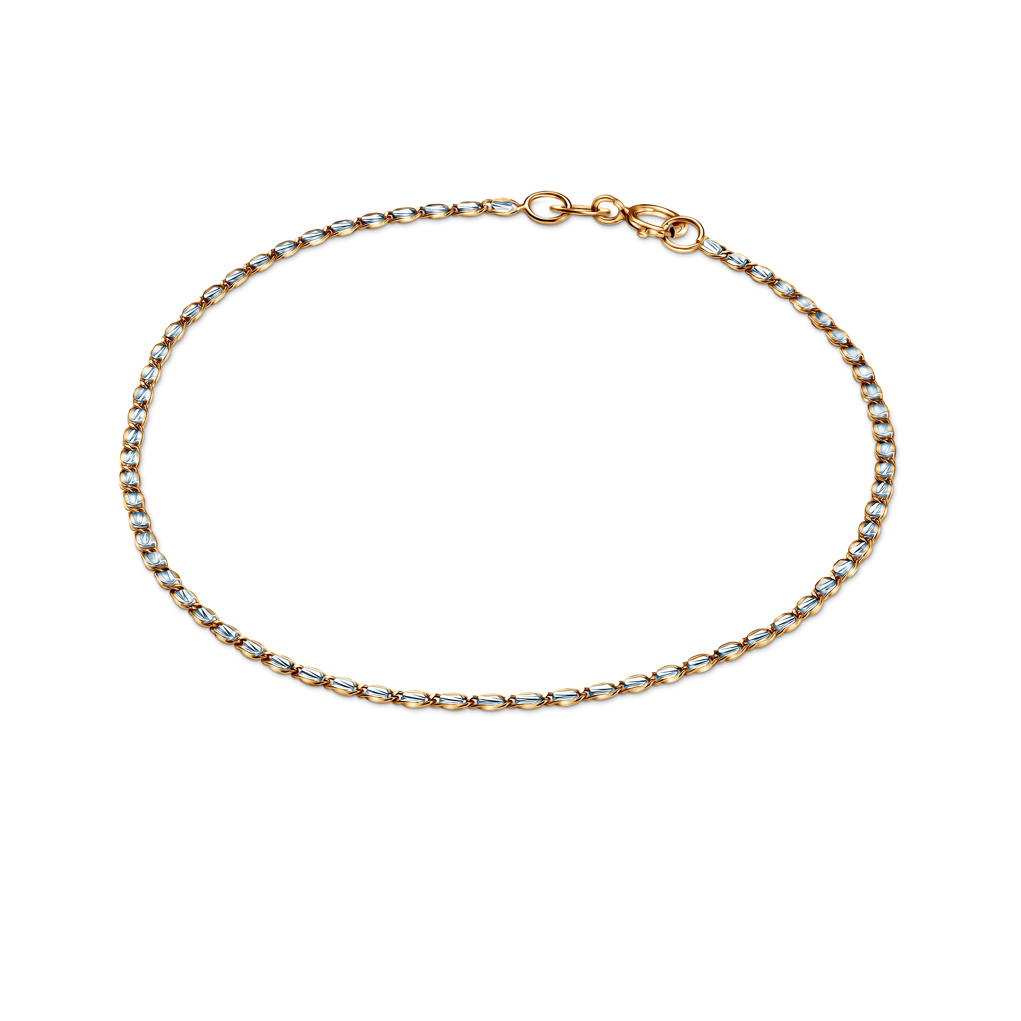 Karkötő Savicki: két színű arany