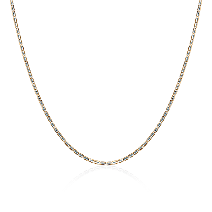 Lanț Savicki: aur bicolor