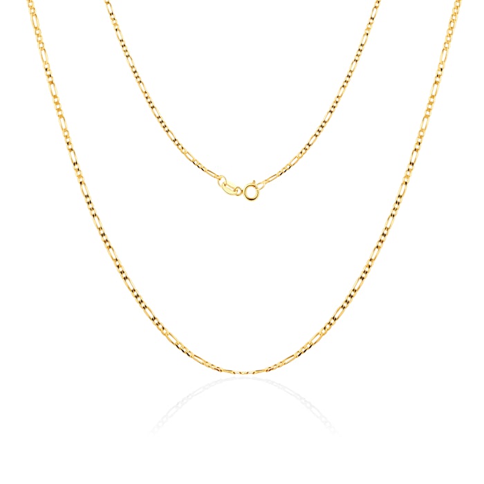 Синджирче Savicki 2,4 мм: 585 злато, фигаро