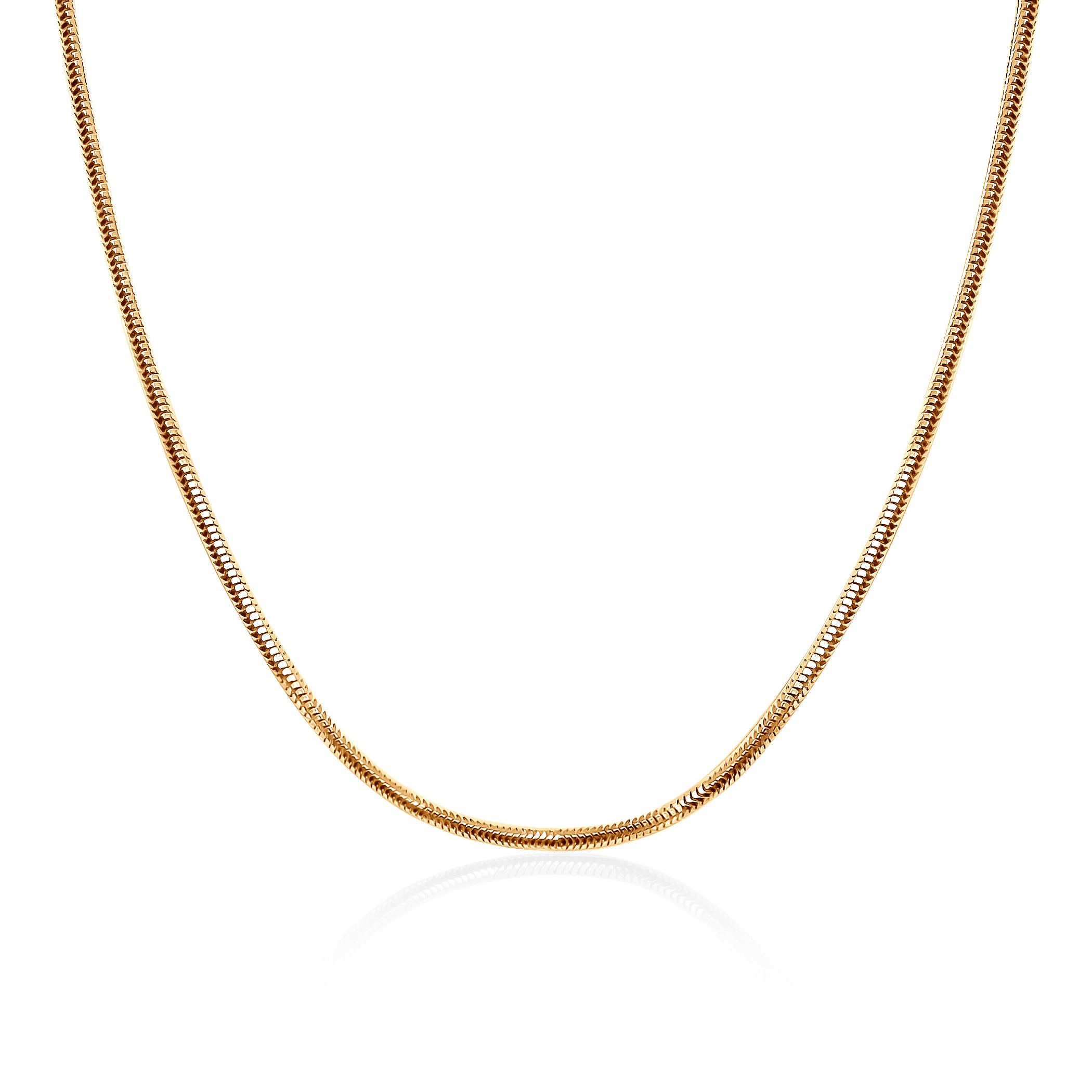 Синджирче Savicki 1.4mm: 585 злато, верижка