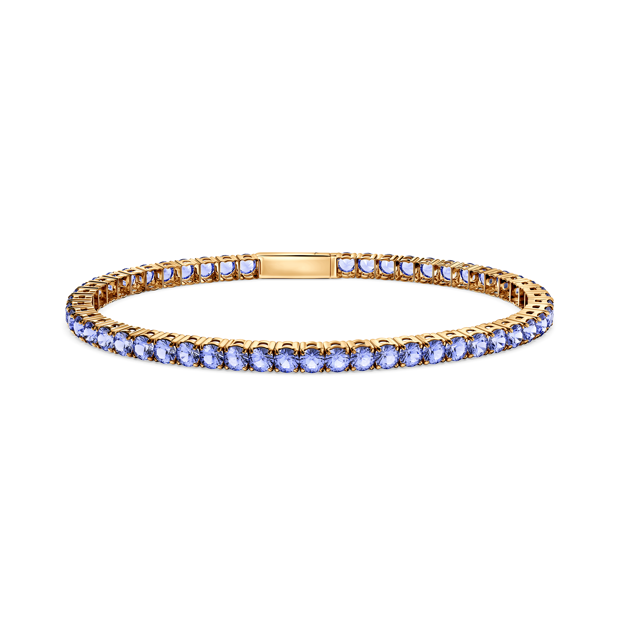 SAVICKI tennis bracelet 2.8mm: 585 gold, cubic zirconia