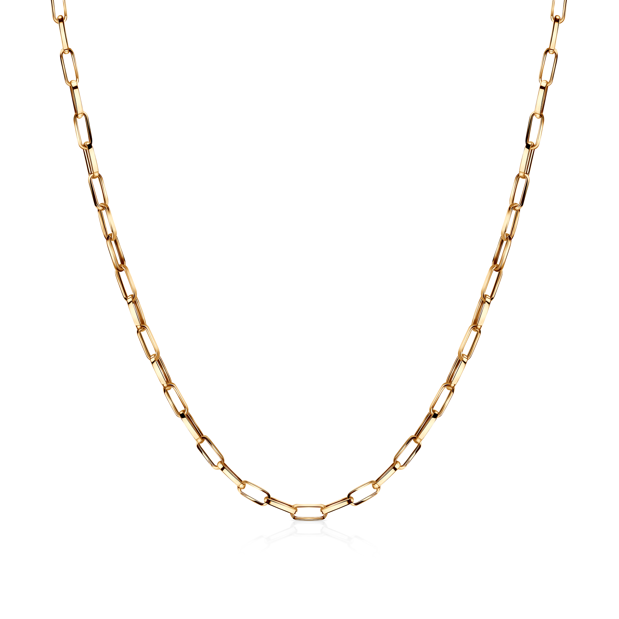 Синджирче Savicki 2,8 мм: 585 злато, paperclip chain