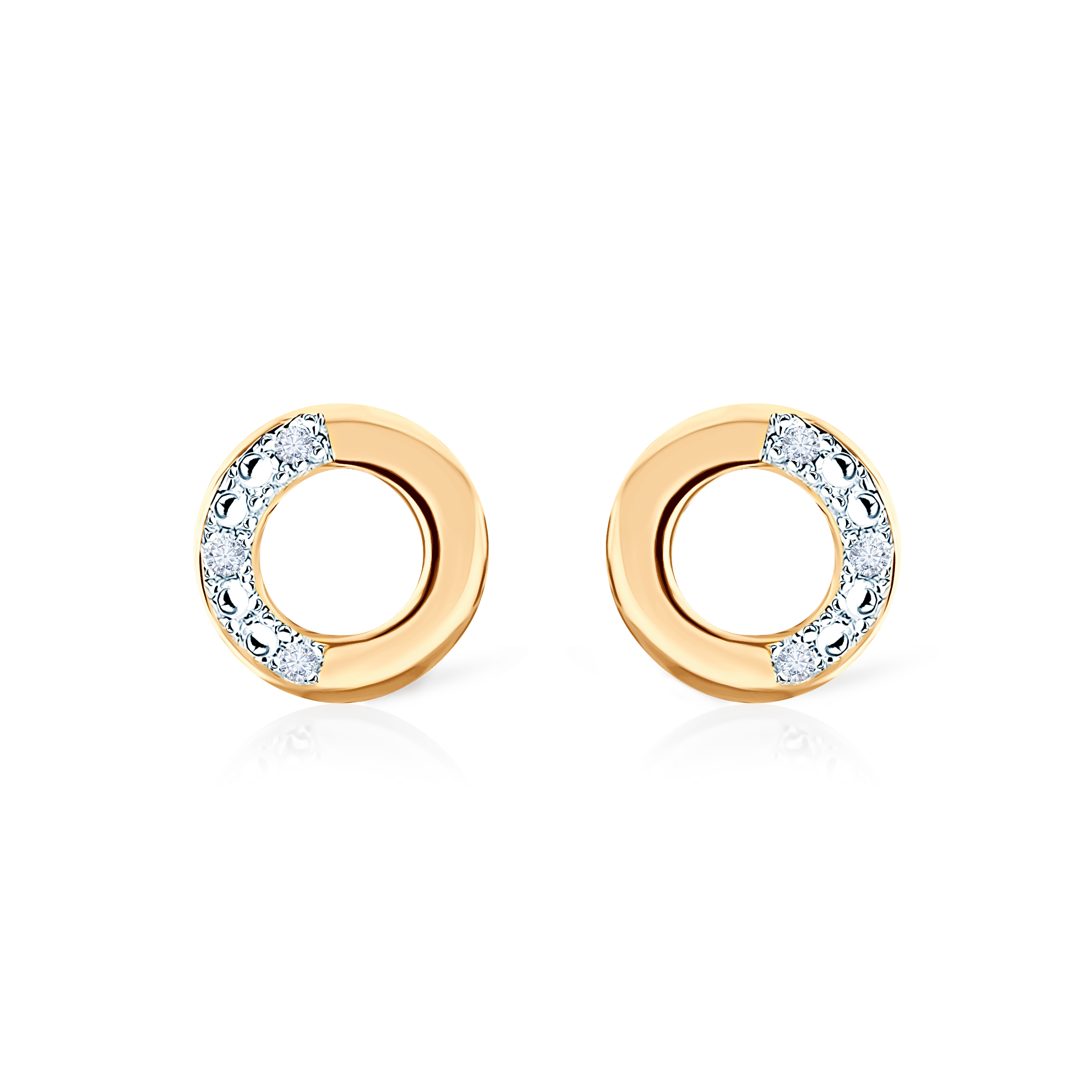 Cercei SAVICKI: aur, diamante