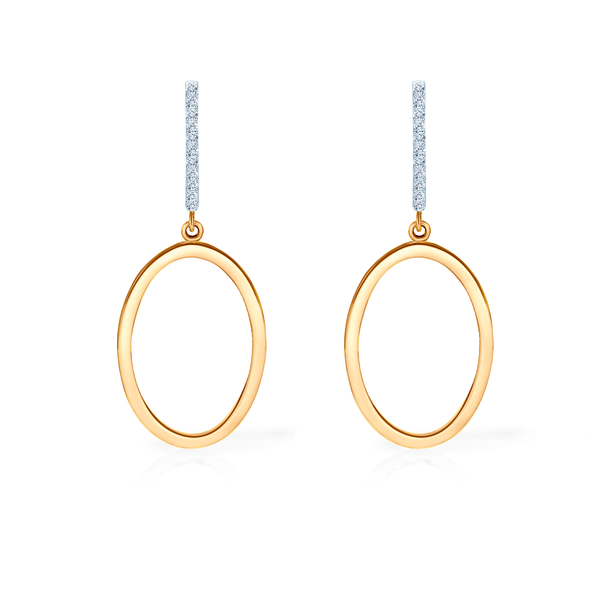 SAVICKI earrings: gold, diamonds