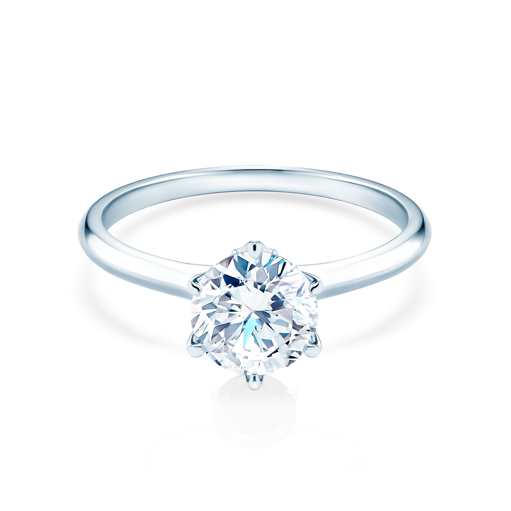 Zaručnički prsten The Journey:  bijelo zlato, dijamant