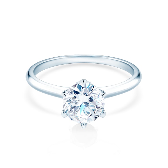 Zaručnički prsten The Journey:  bijelo zlato, dijamant