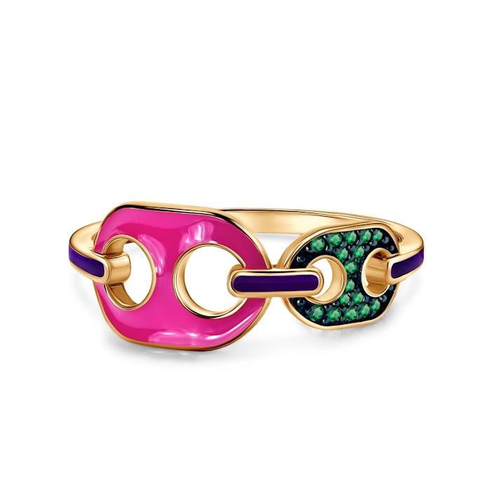 Пръстен Prismé: сребро, цирконий