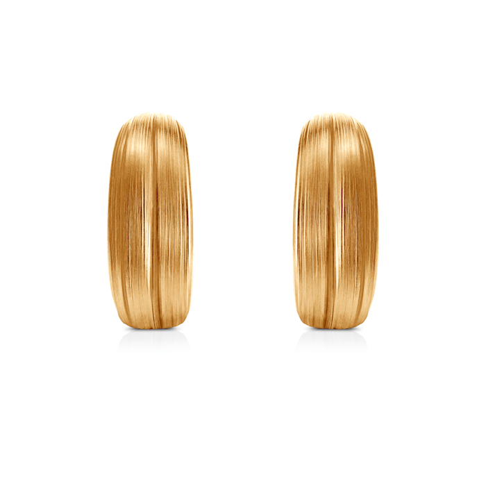 Inel din argint Luneé, placat cu aur