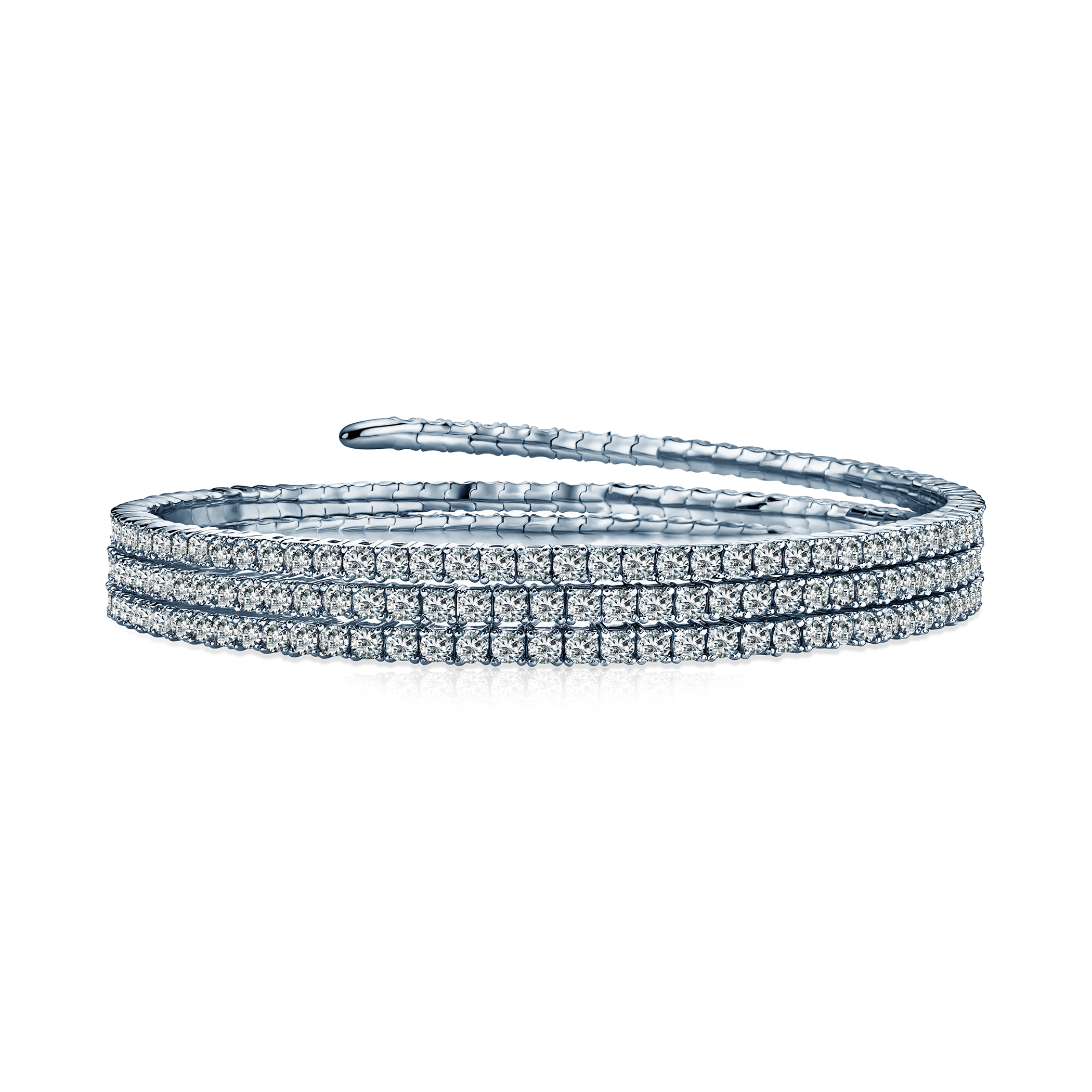 SAVICKI bracelet: 925 sterling silver, cubic zirconia