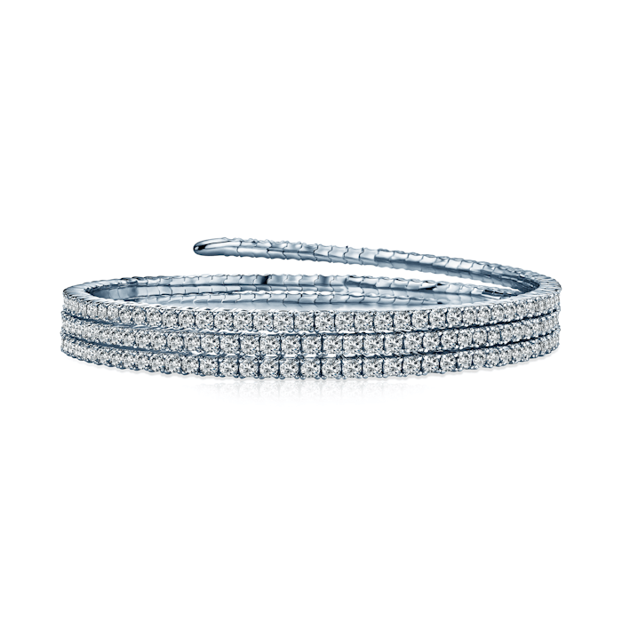 SAVICKI bracelet: 925 sterling silver, cubic zirconia