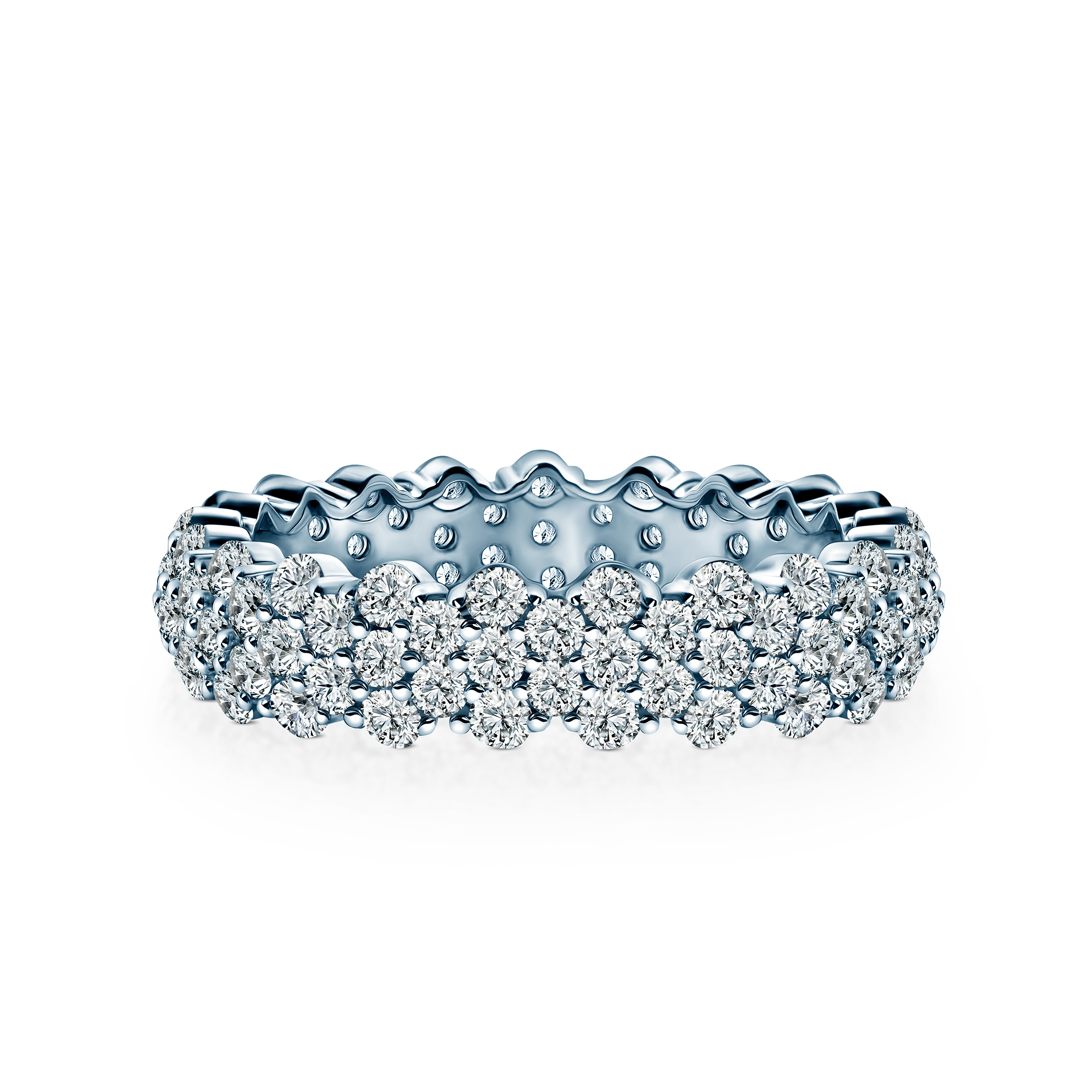 Savicki ring: 925 sterling silver, cubic zirconia