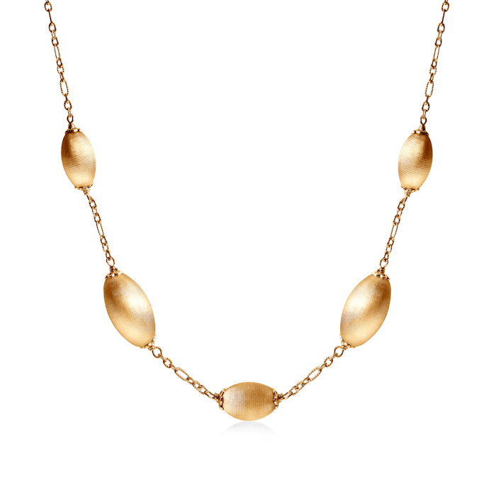 Colier Solmire, argint placat cu aur