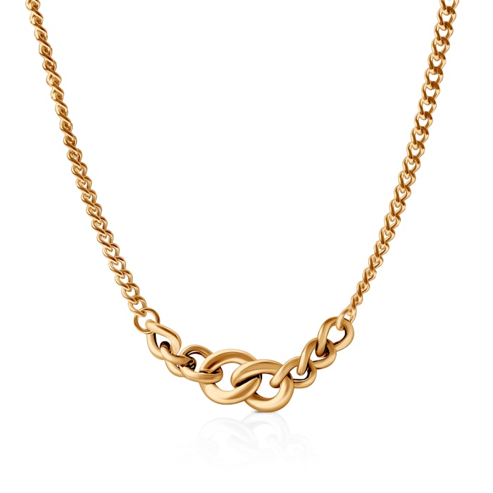 SAVICKI necklace: 925 gold-plated silver