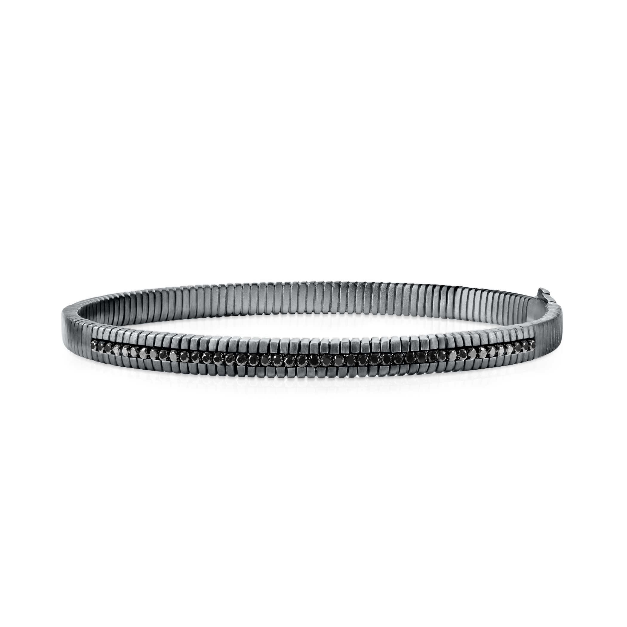 SAVICKI bracelet: 925 silver, black diamonds
