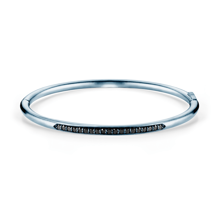 SAVICKI bracelet: 925 silver, black diamonds