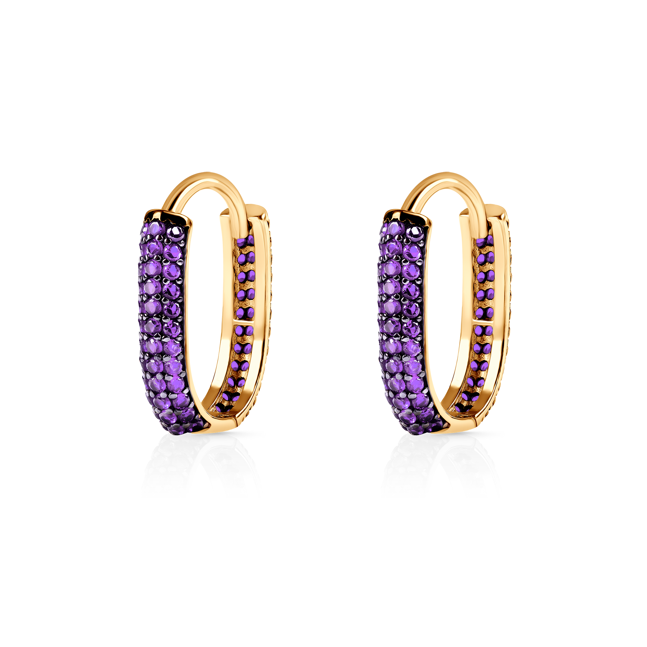 SAVICKI earrings: gold