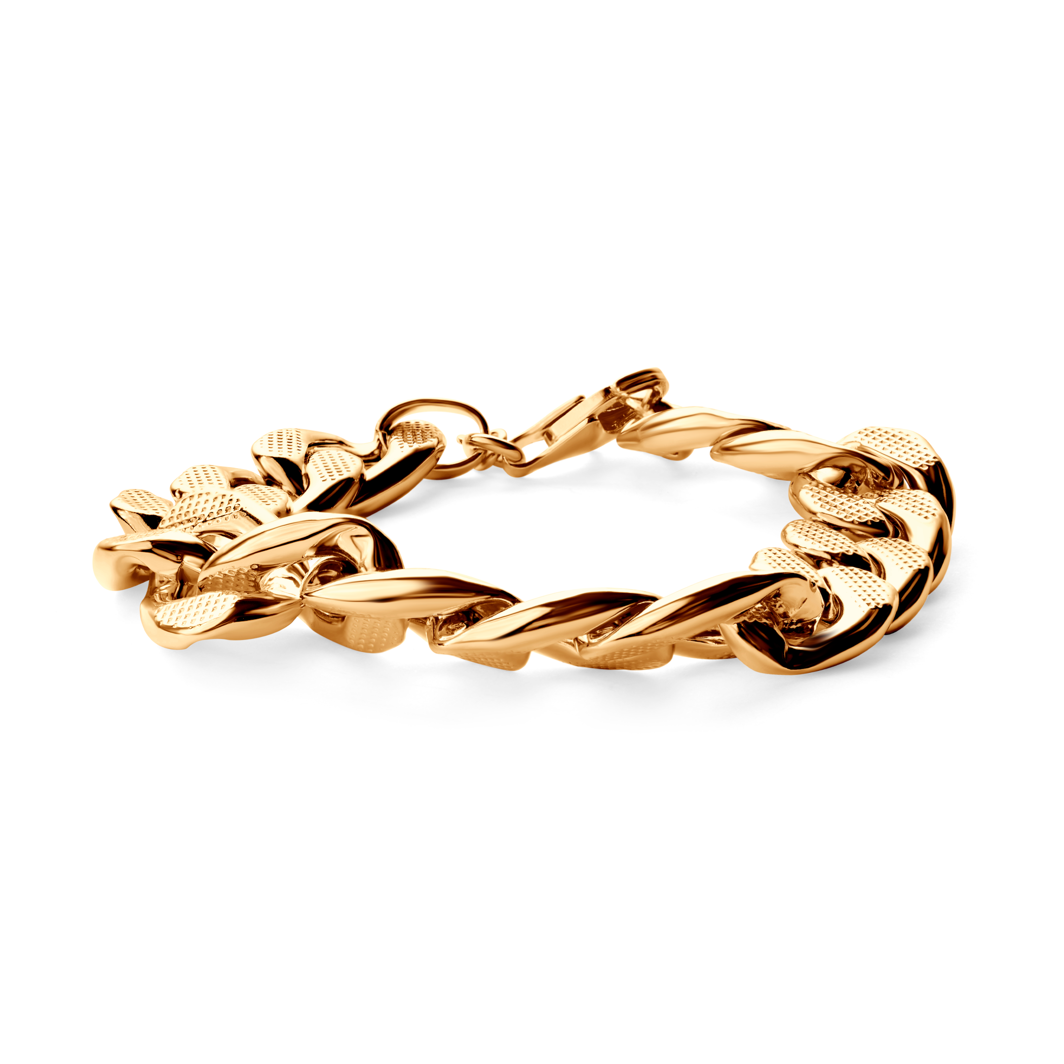SAVICKI bracelet 12.5mm: gold-plated silver