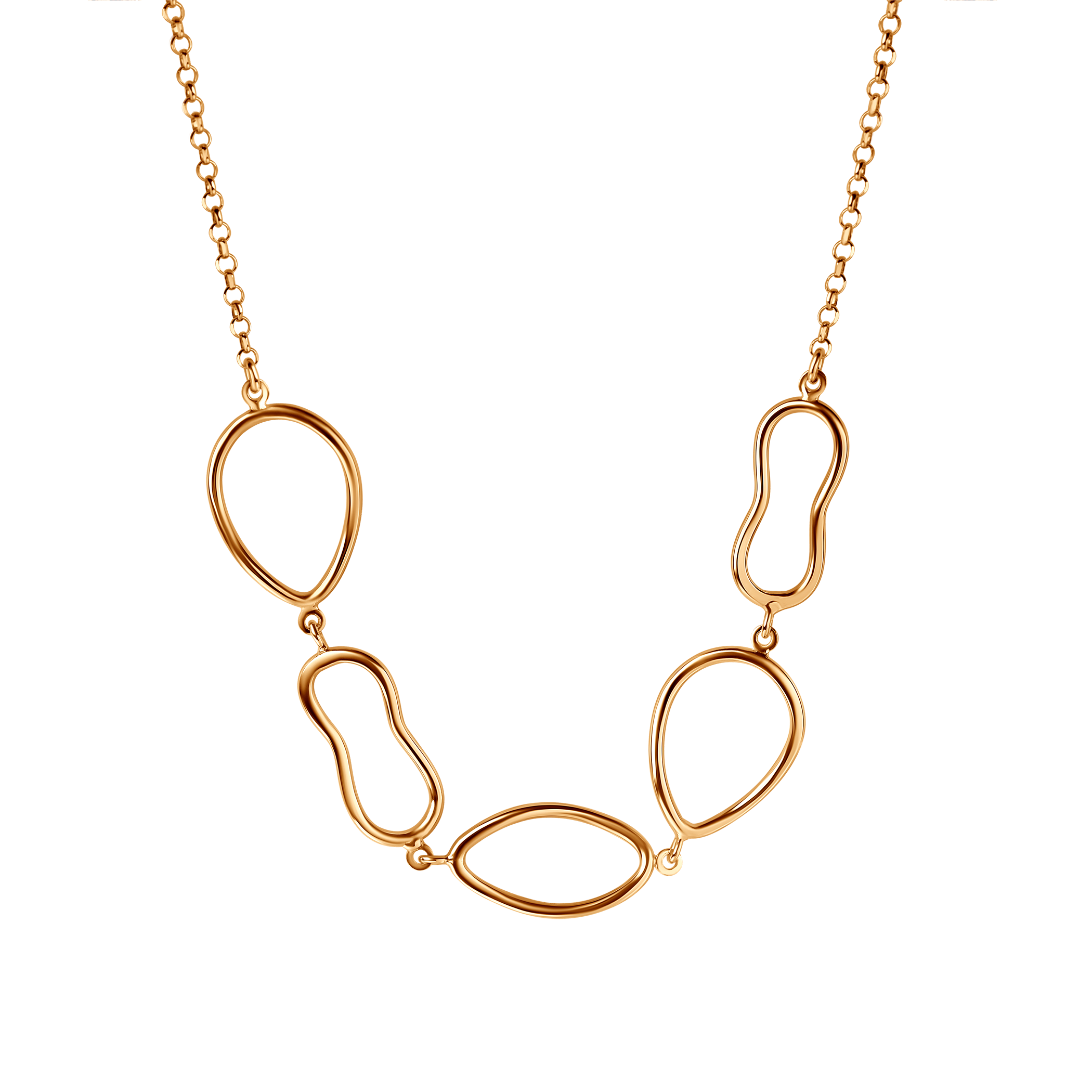 SAVICKI necklace: gold-plated silver