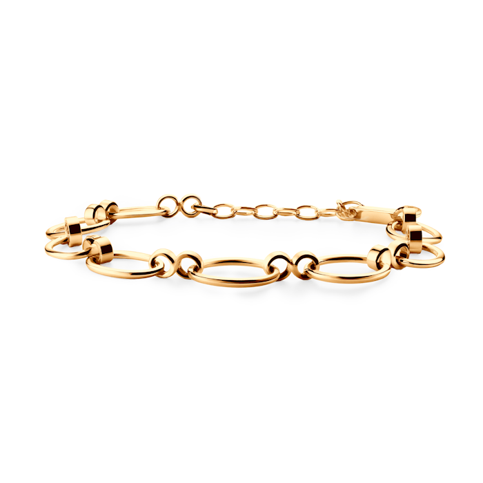 SAVICKI bracelet 10.2mm: gold-plated silver