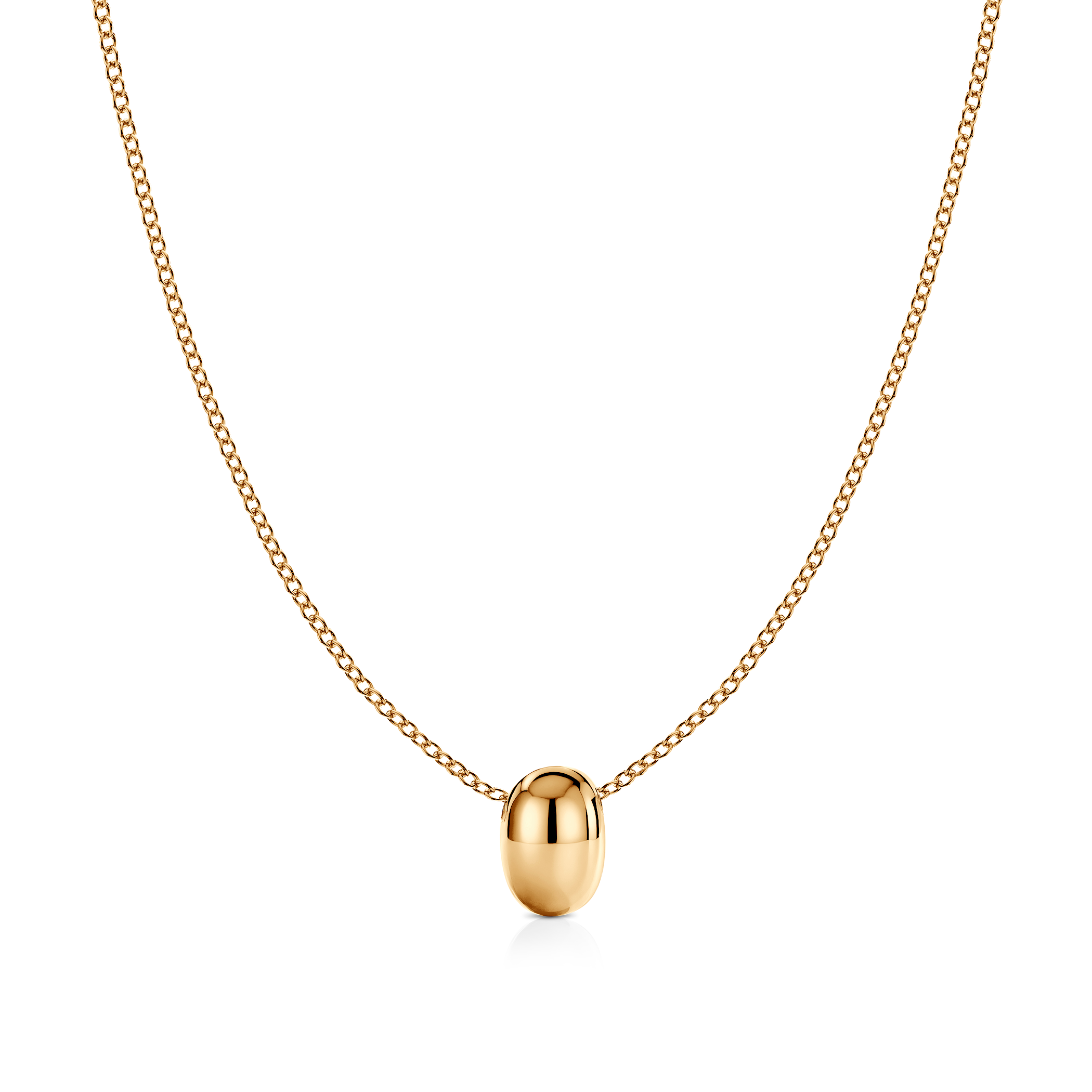 SAVICKI necklace: gold-plated silver
