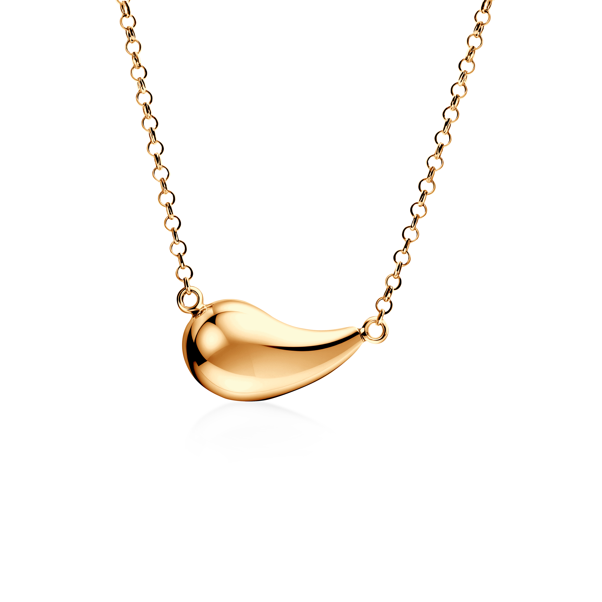 Намисто Rosée: срібло позолочене