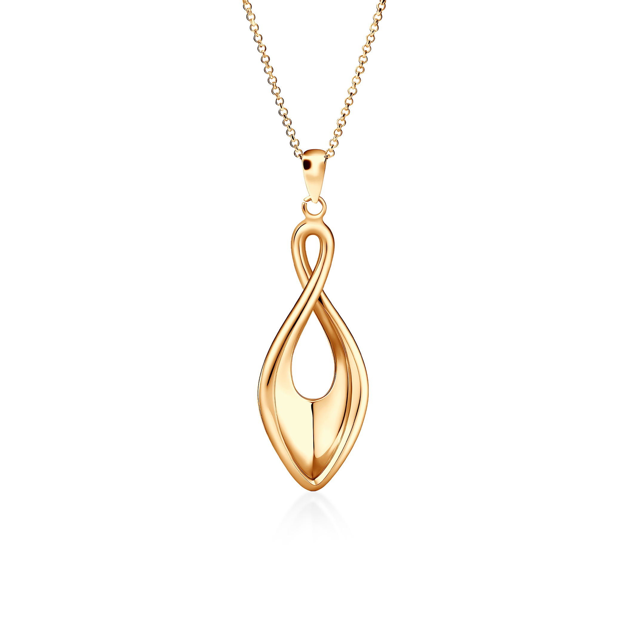 Halskette Minima: Silber Vergoldet