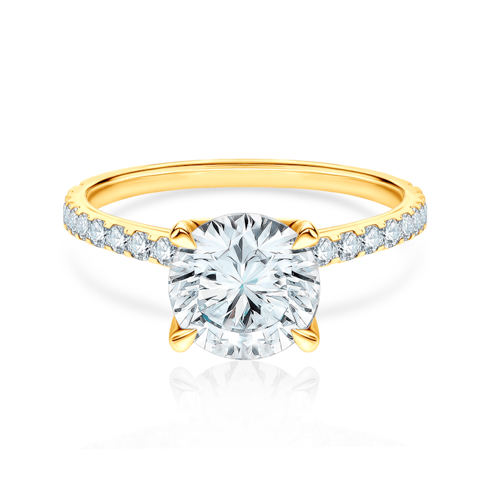 Δαχτυλίδι αρραβώνων Share Your Love: χρυσός, διαμάντι