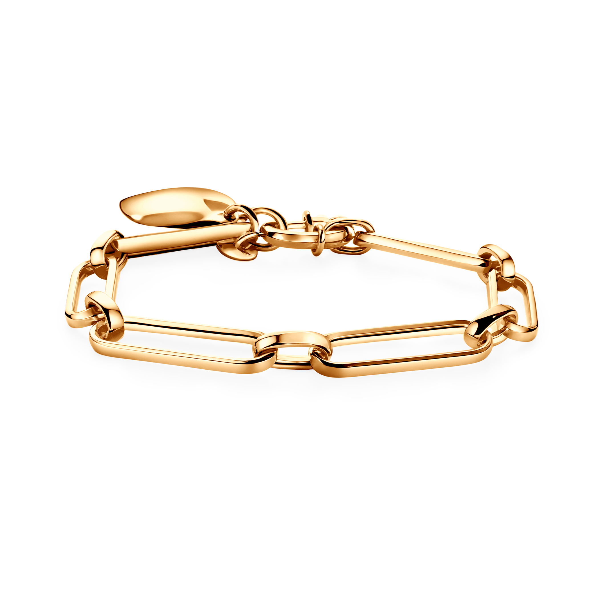 SAVICKI heart bracelet: gold-plated silver