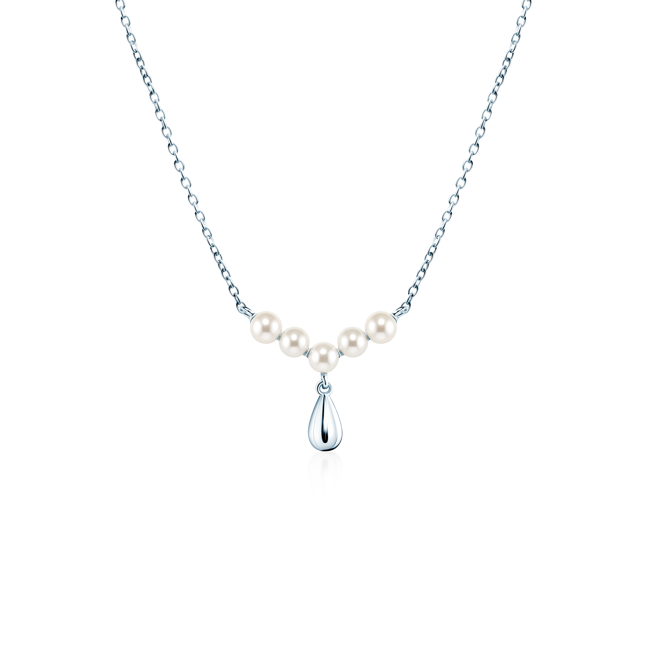 Κολιέ Eterniàle, ασήμι, μαργαριτάρια