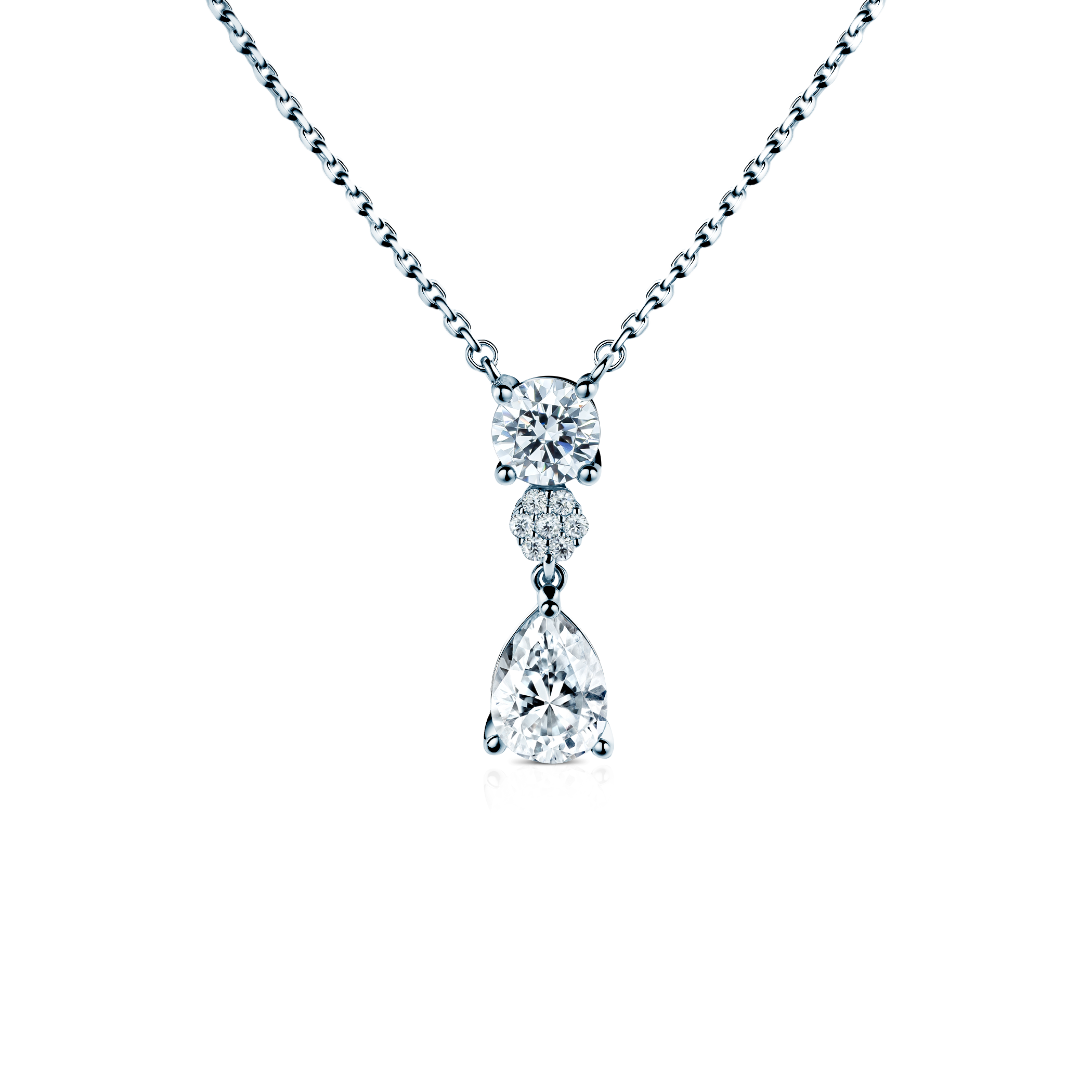 Ogrlica Eterniàle, srebro, cirkoni