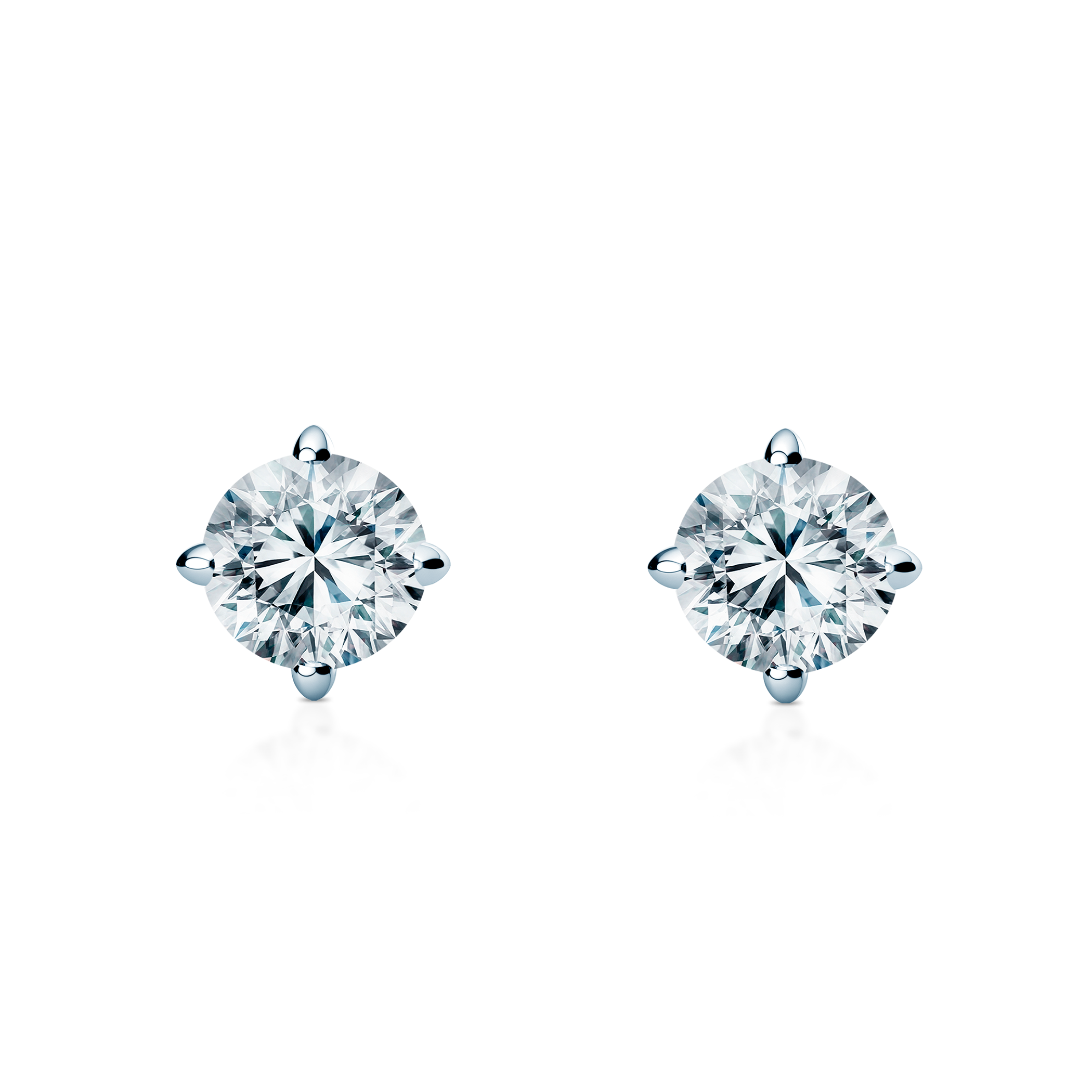 The Light earrings: white gold, diamonds