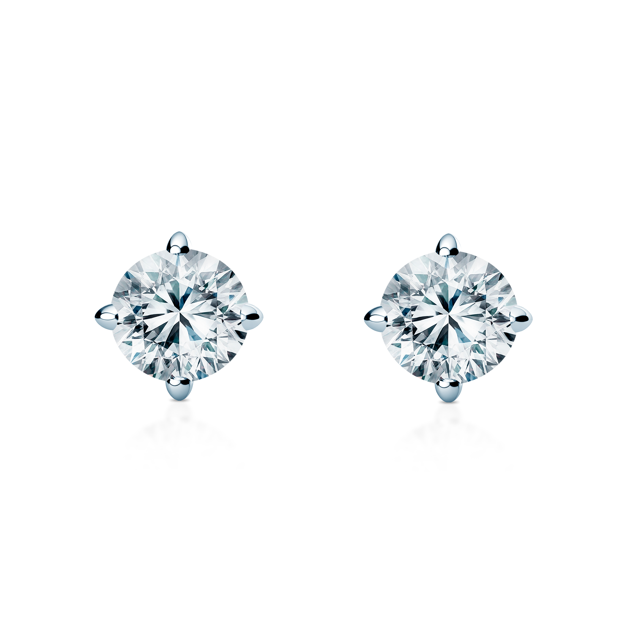 The Light earrings: white gold, diamonds