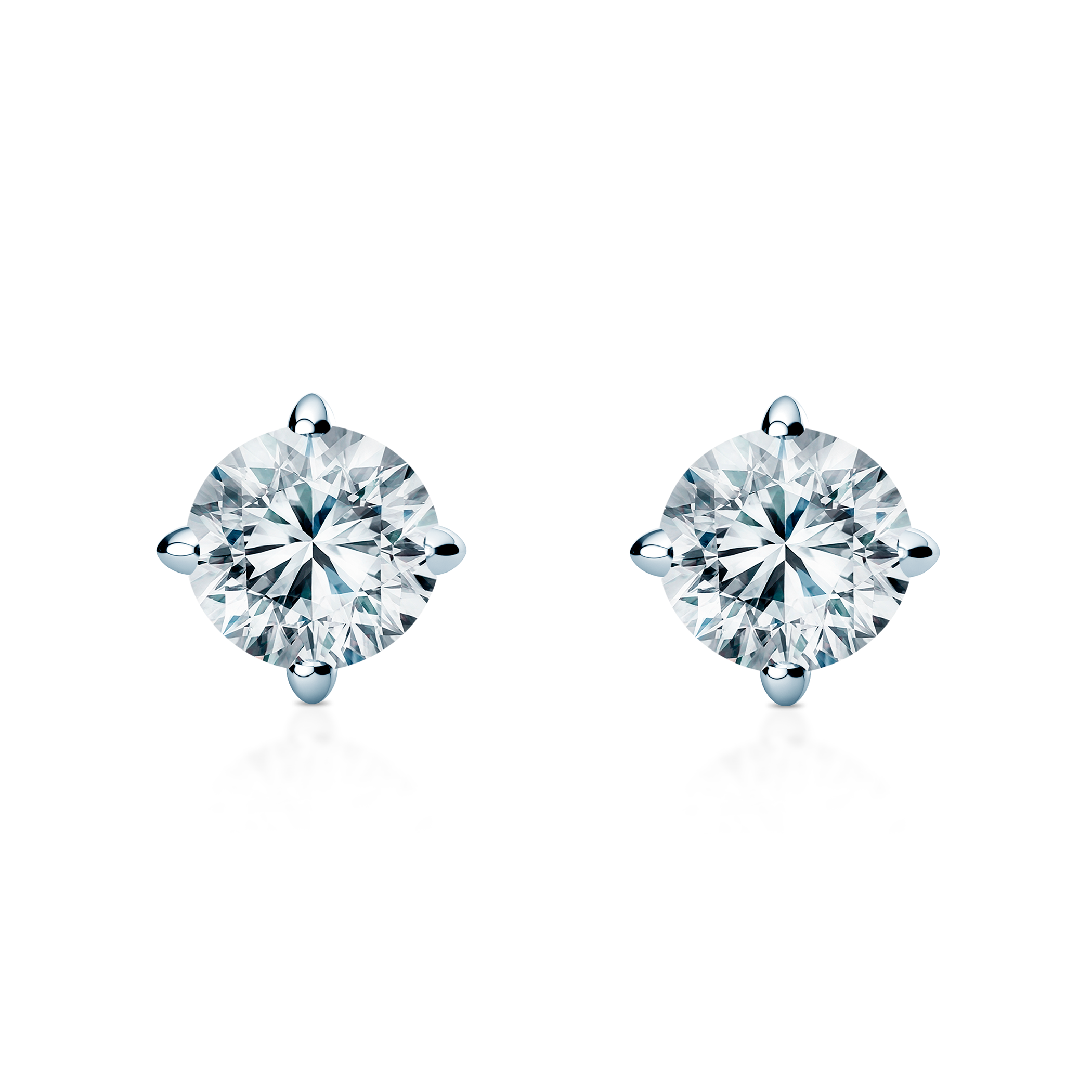 The Light earrings: white gold, diamonds