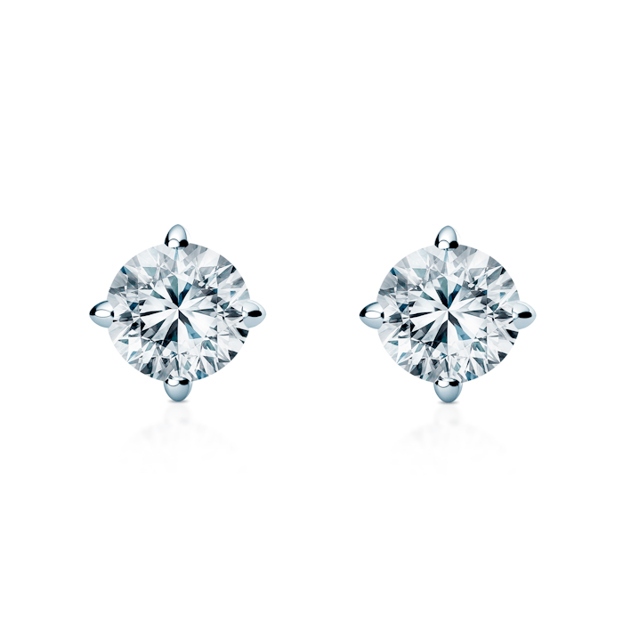 The Light earrings: white gold, diamonds