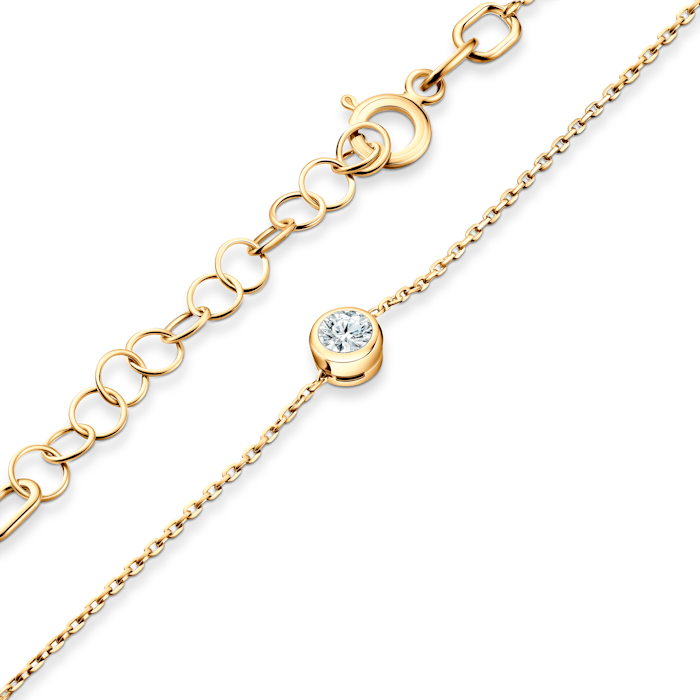 The Journey bracelet: gold, diamond