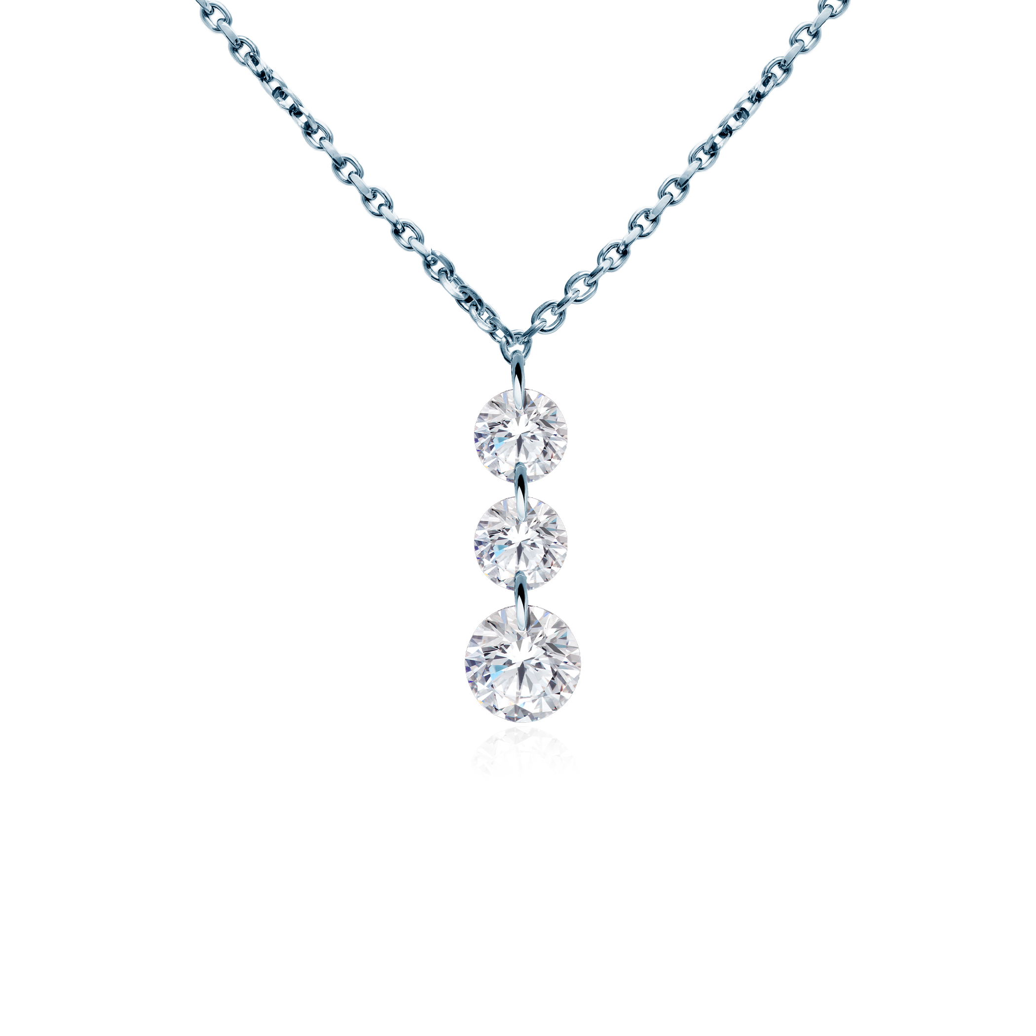 Ogrlica Eterniàle, srebro, cirkoni