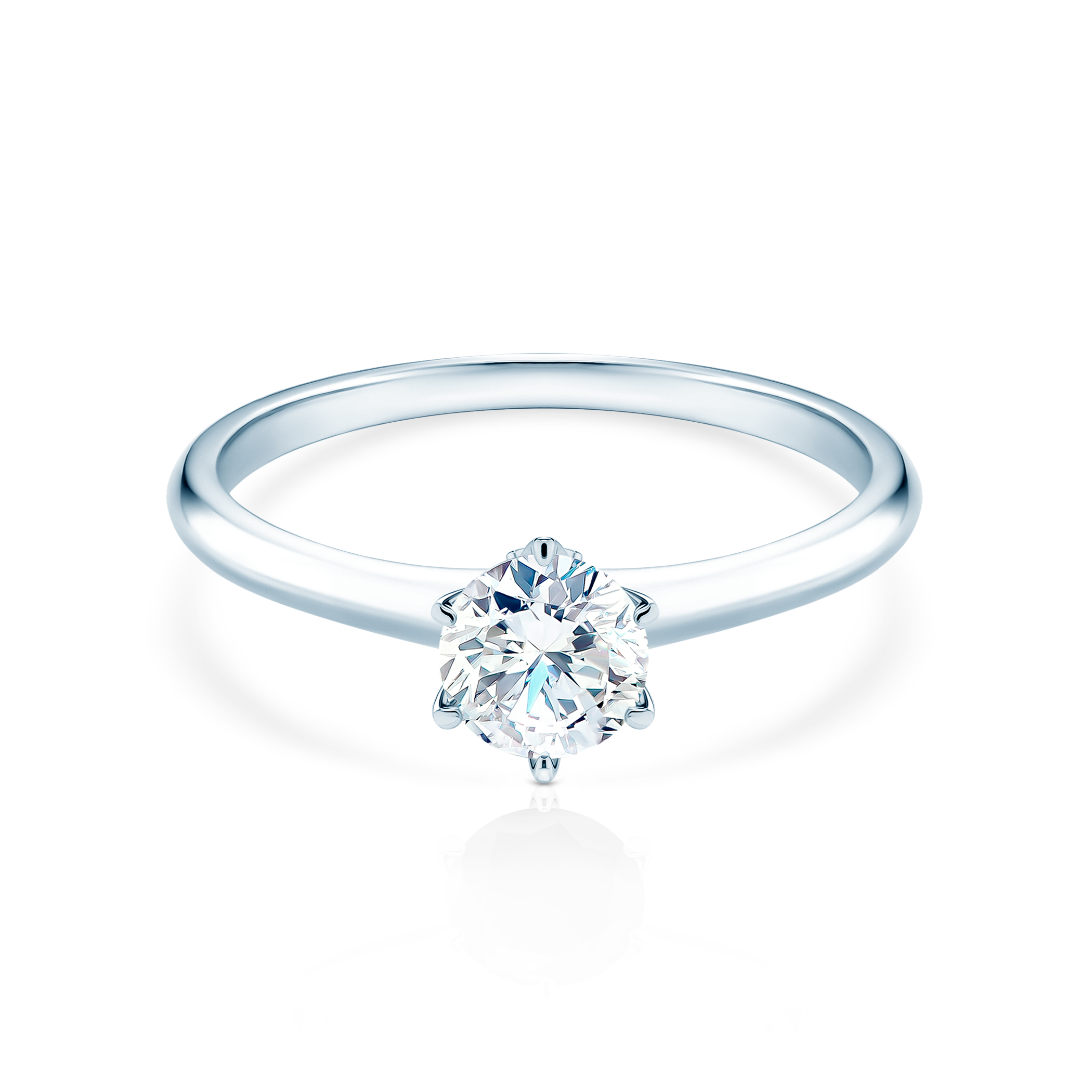 Zaručnički prsten The Journey:  bijelo zlato, dijamant