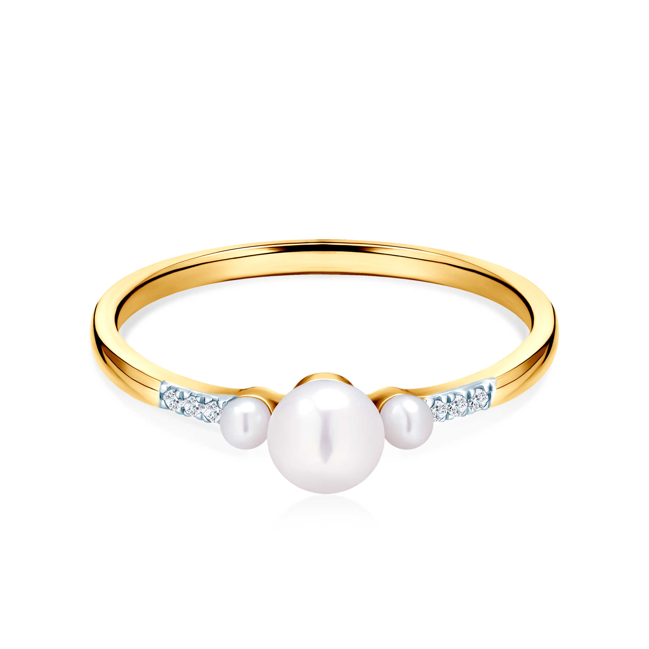 Zaručnički prsten Savicki:  zlato, biser