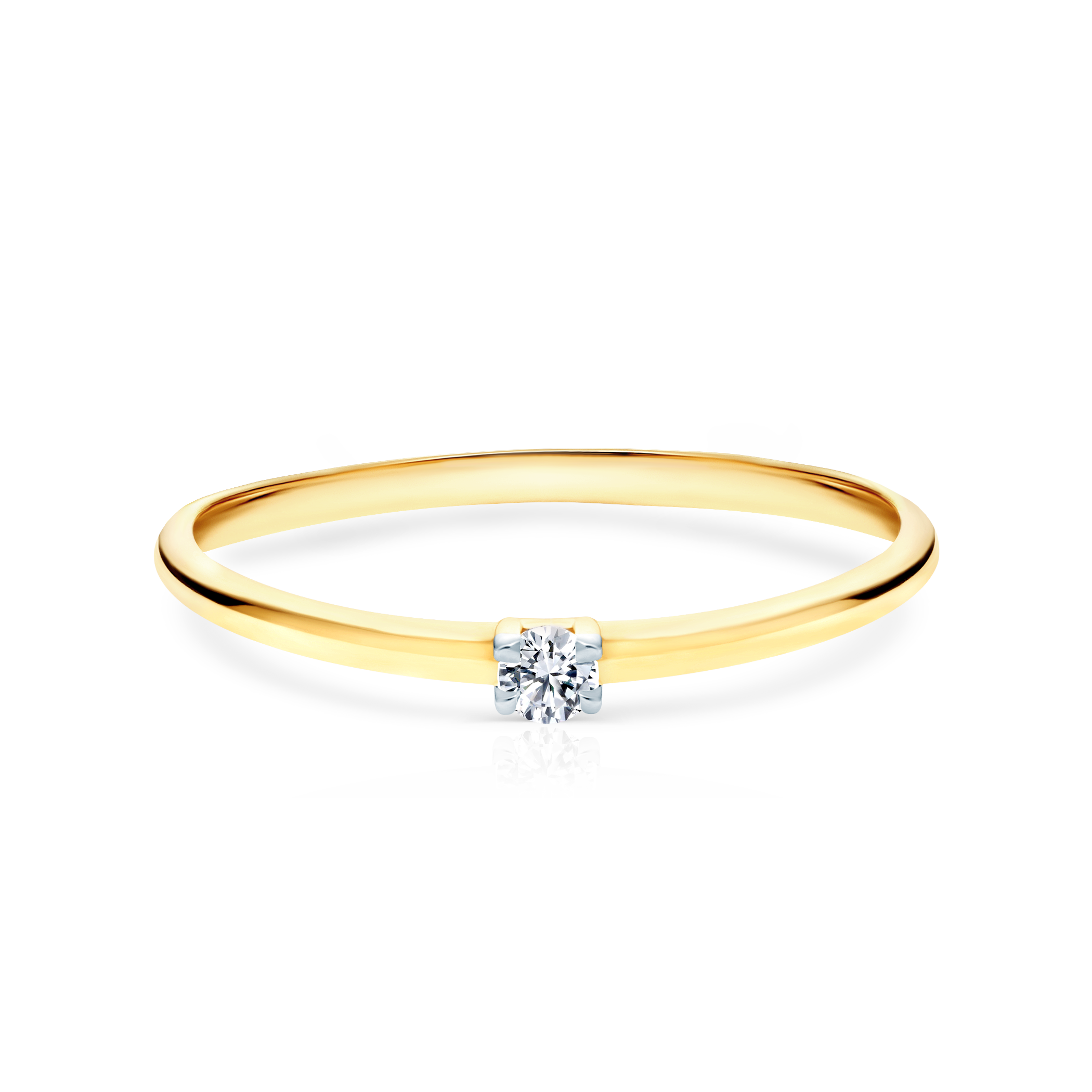 Δαχτυλίδι αρραβώνων Savicki: χρυσό, διαμάντι